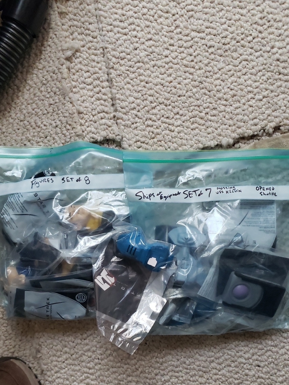 Star Trek 2009 Burger King Toys Missing Ship Kelvin So Added 1 Extra Bike 16toys